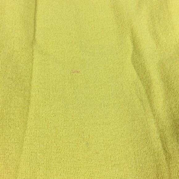 Anthropologie Sparrow Knit Over Jacket Size Small Bright Yellow Preppy - Picture 7 of 9